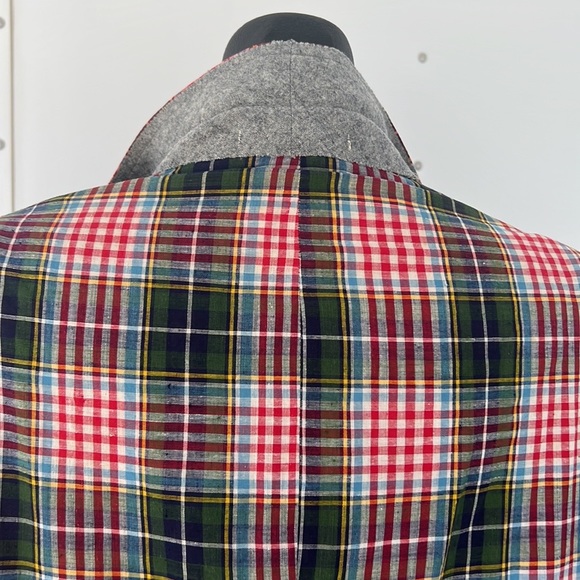 J.Press NWOT Madra Sport Coat.  Classic fit, lightweight men’s 40 X long tartan! - Picture 4 of 14